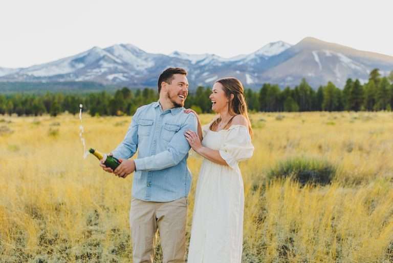 Kate and Wil - Flagstaff Engagement Photographers