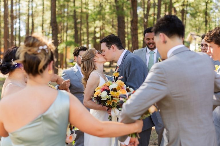 Julie and Toby: Flagstaff Forest Wedding